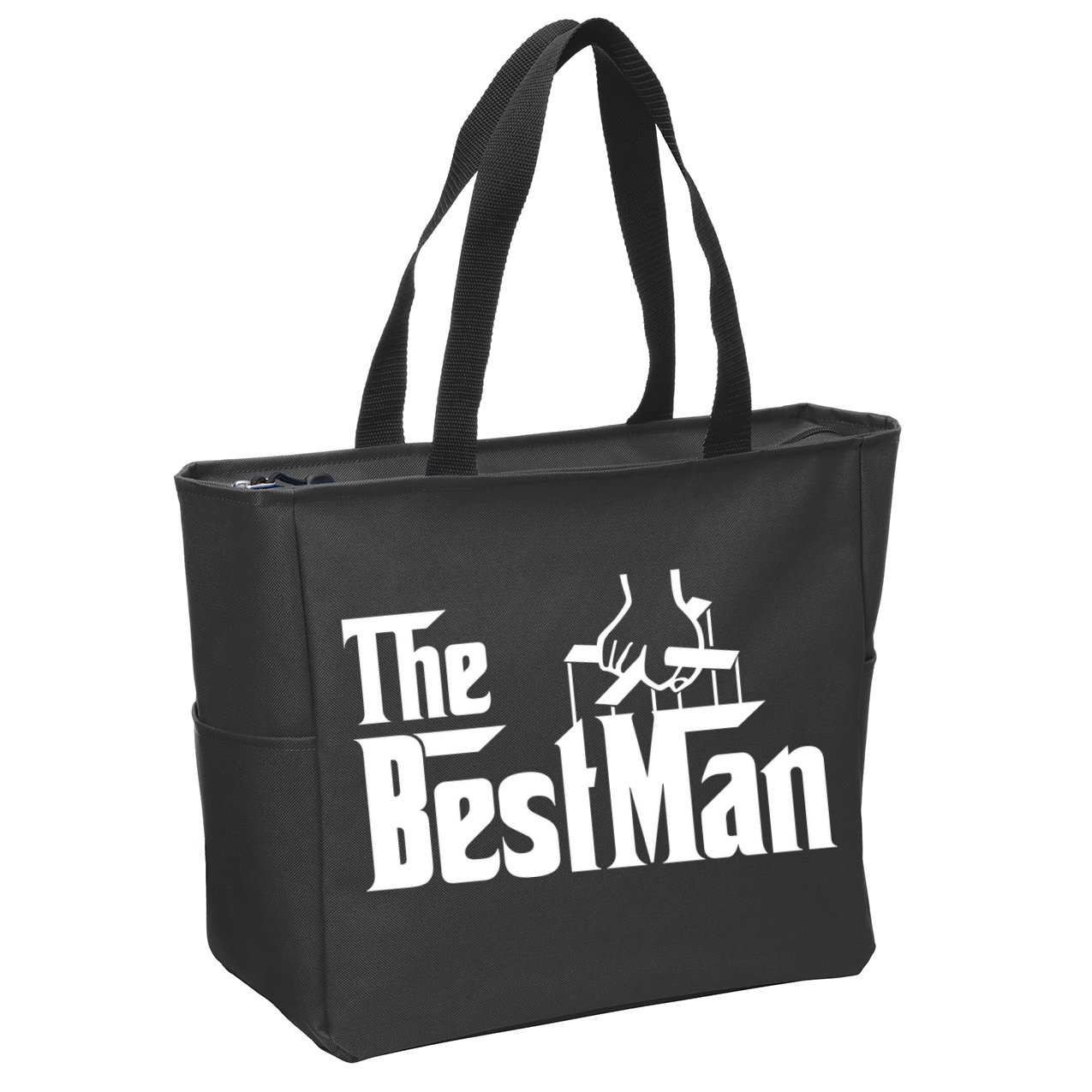 The Best Man Zip Tote Bag