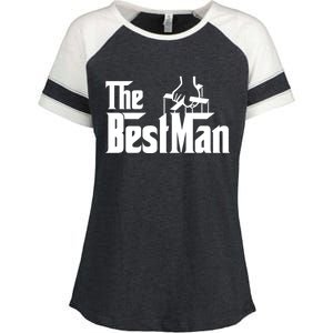 The Best Man Enza Ladies Jersey Colorblock Tee