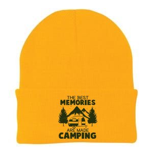 The Best Memories Are Made Camping Knit Cap Winter Beanie