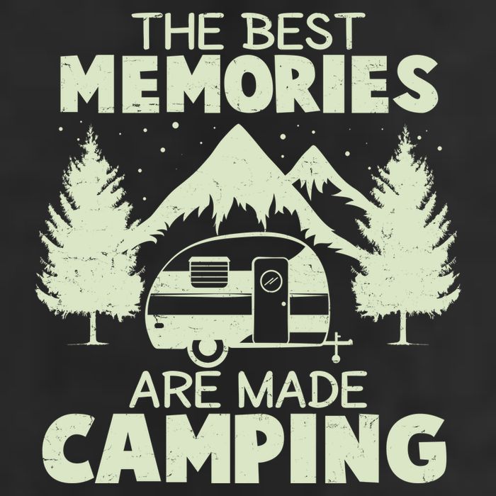 The Best Memories Are Made Camping Cool Comfort Performance Bucket Hat