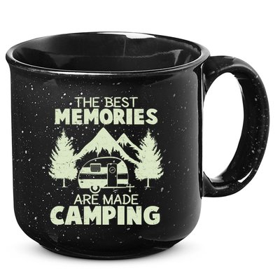 The Best Memories Are Made Camping 15oz Campfire Ceramic Mug