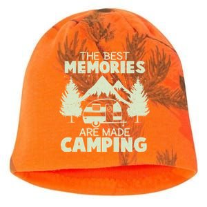 The Best Memories Are Made Camping Kati - Camo Knit Beanie