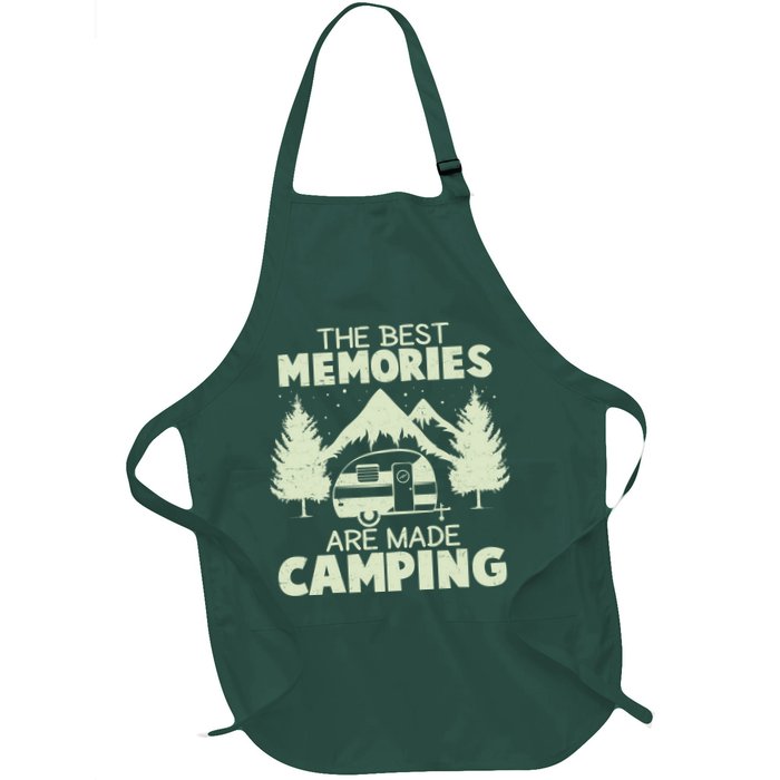 The Best Memories Are Made Camping Apron