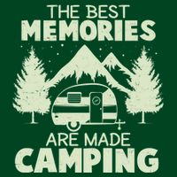 The Best Memories Are Made Camping Apron