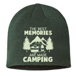 The Best Memories Are Made Camping Sustainable Beanie