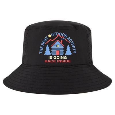 The Best Out Door Activity Is Going Back Inside Cool Comfort Performance Bucket Hat