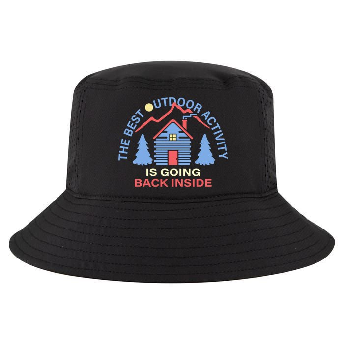 The Best Out Door Activity Is Going Back Inside Cool Comfort Performance Bucket Hat