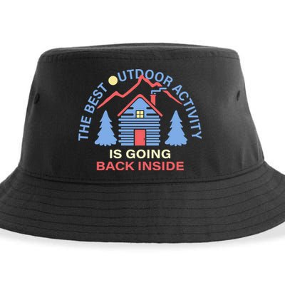 The Best Out Door Activity Is Going Back Inside Sustainable Bucket Hat