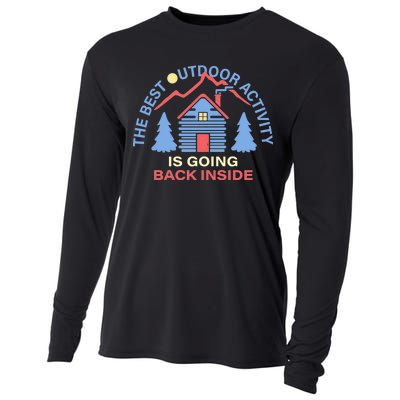 The Best Out Door Activity Is Going Back Inside Cooling Performance Long Sleeve Crew