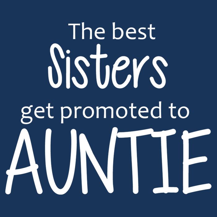 The Best Sisters Get Promoted To Auntie  16 in Basic Backpack