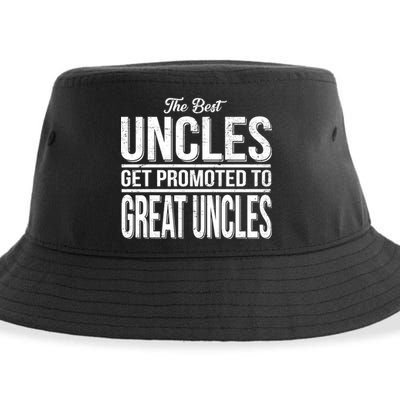 The Best Uncles Get Promoted To Great Uncles Sustainable Bucket Hat
