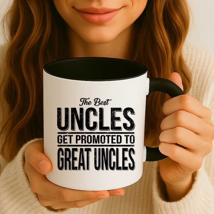 The Best Uncles Get Promoted To Great Uncles Mug