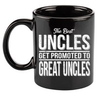 The Best Uncles Get Promoted To Great Uncles 11oz C Handle Ceramic Mug