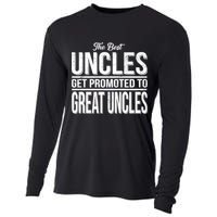 The Best Uncles Get Promoted To Great Uncles Cooling Performance Long Sleeve Crew