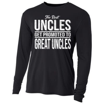 The Best Uncles Get Promoted To Great Uncles Cooling Performance Long Sleeve Crew