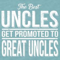 The Best Uncles Get Promoted To Great Uncles Sueded Cloud Jersey T-Shirt