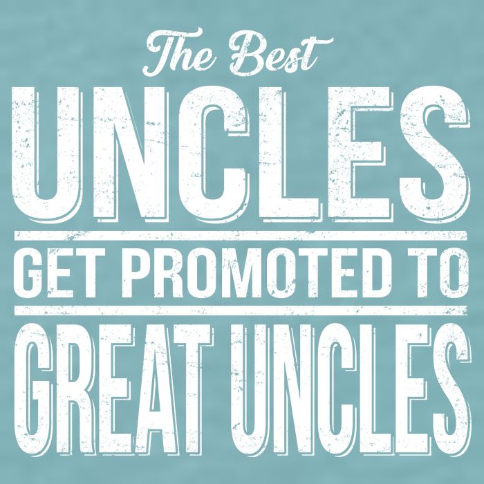 The Best Uncles Get Promoted To Great Uncles Sueded Cloud Jersey T-Shirt