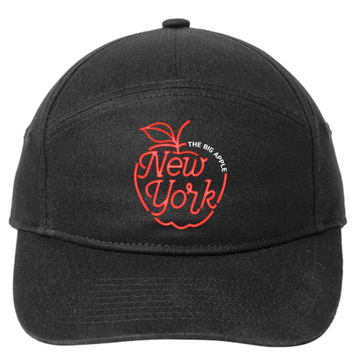The Big Apple New York 7-Panel Snapback Hat