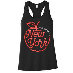 The Big Apple New York Women's Racerback Tank