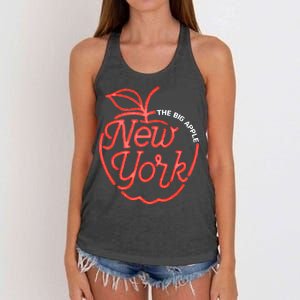 The Big Apple New York Women's Knotted Racerback Tank