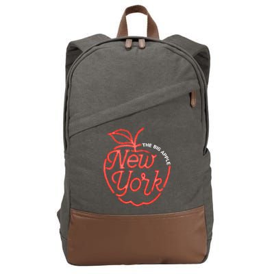 The Big Apple New York Cotton Canvas Backpack