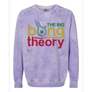 The Big Bong Theory Funny Colorblast Crewneck Sweatshirt