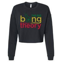The Big Bong Theory Funny Cropped Pullover Crew