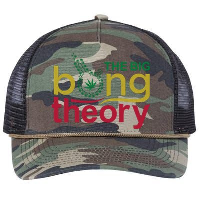 The Big Bong Theory Funny Retro Rope Trucker Hat Cap