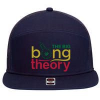 The Big Bong Theory Funny 7 Panel Mesh Trucker Snapback Hat