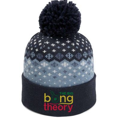 The Big Bong Theory Funny The Baniff Cuffed Pom Beanie