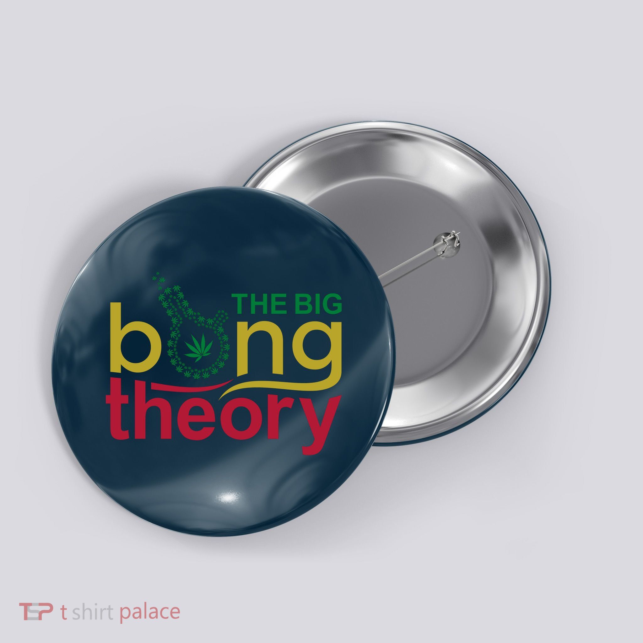 The Big Bong Theory Funny Button