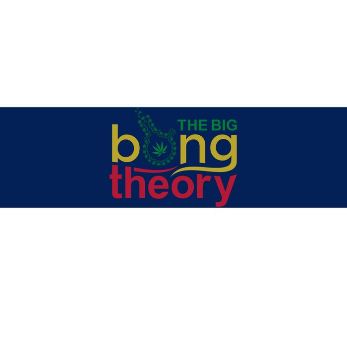 The Big Bong Theory Funny Bumper Sticker