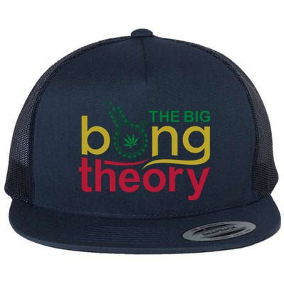 The Big Bong Theory Funny Flat Bill Trucker Hat