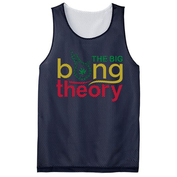 The Big Bong Theory Funny Mesh Reversible Basketball Jersey Tank