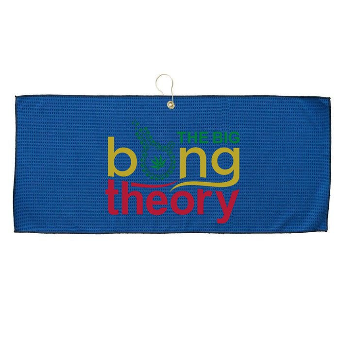 The Big Bong Theory Funny Large Microfiber Waffle Golf Towel