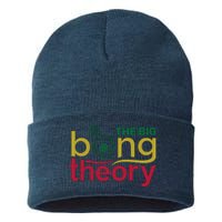 The Big Bong Theory Funny Sustainable Knit Beanie