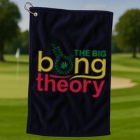 The Big Bong Theory Funny Golf Towel