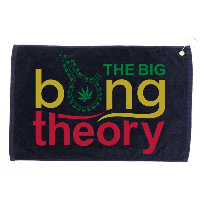 The Big Bong Theory Funny Grommeted Golf Towel