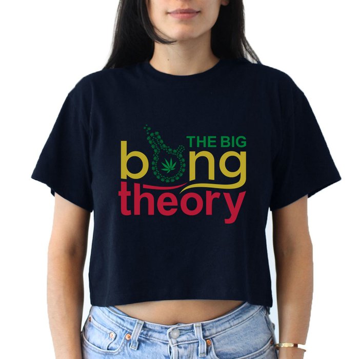 The Big Bong Theory Funny Crop Top
