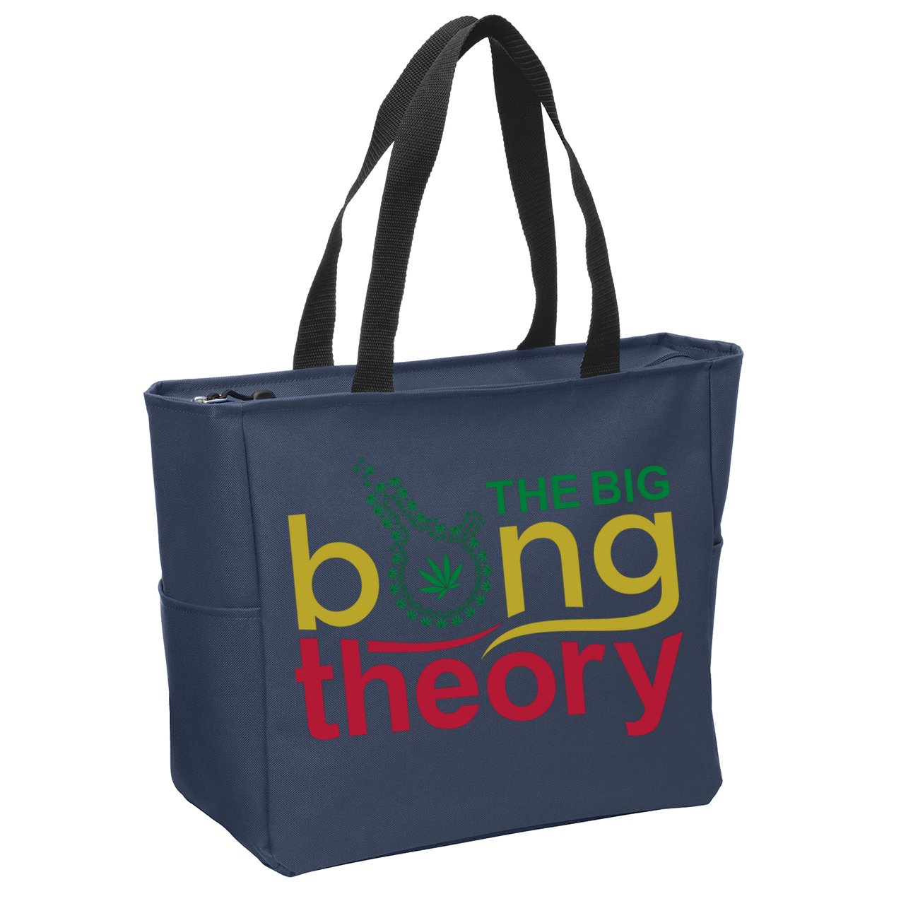The Big Bong Theory Funny Zip Tote Bag
