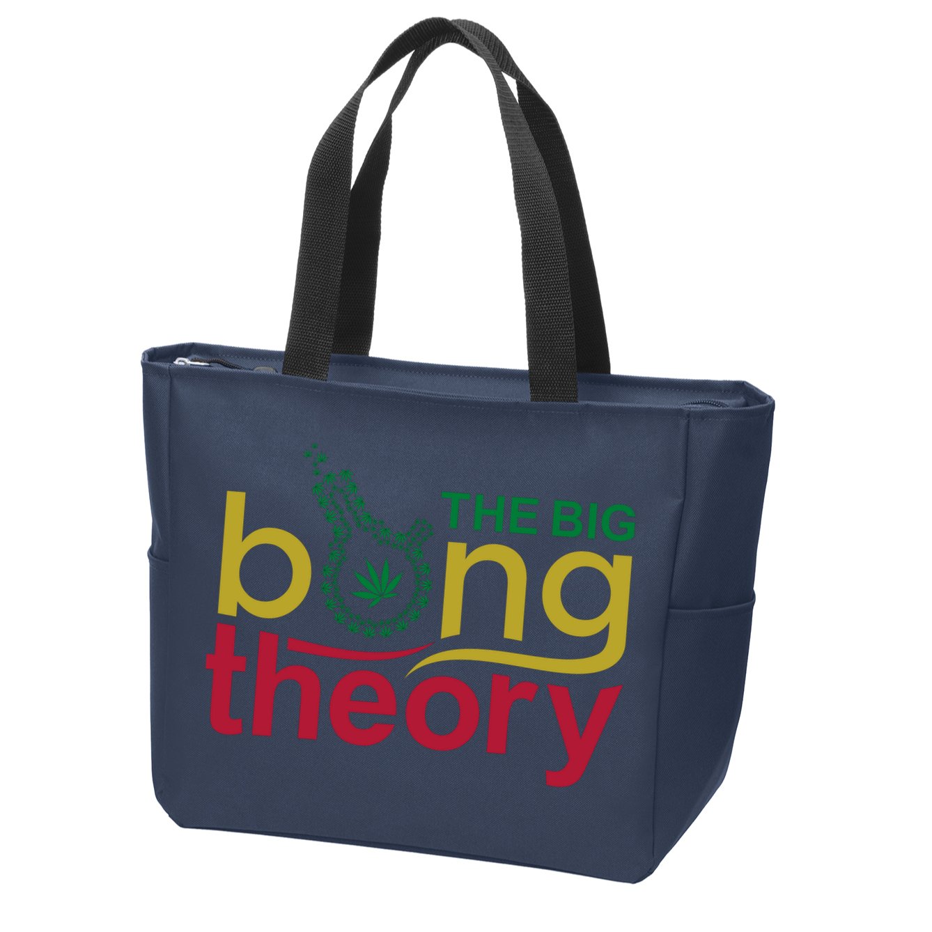 The Big Bong Theory Funny Zip Tote Bag