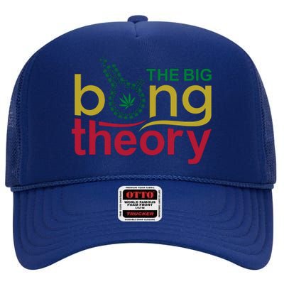 The Big Bong Theory Funny High Crown Mesh Back Trucker Hat