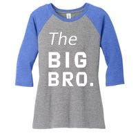 The Big Brother Women's Tri-Blend 3/4-Sleeve Raglan Shirt