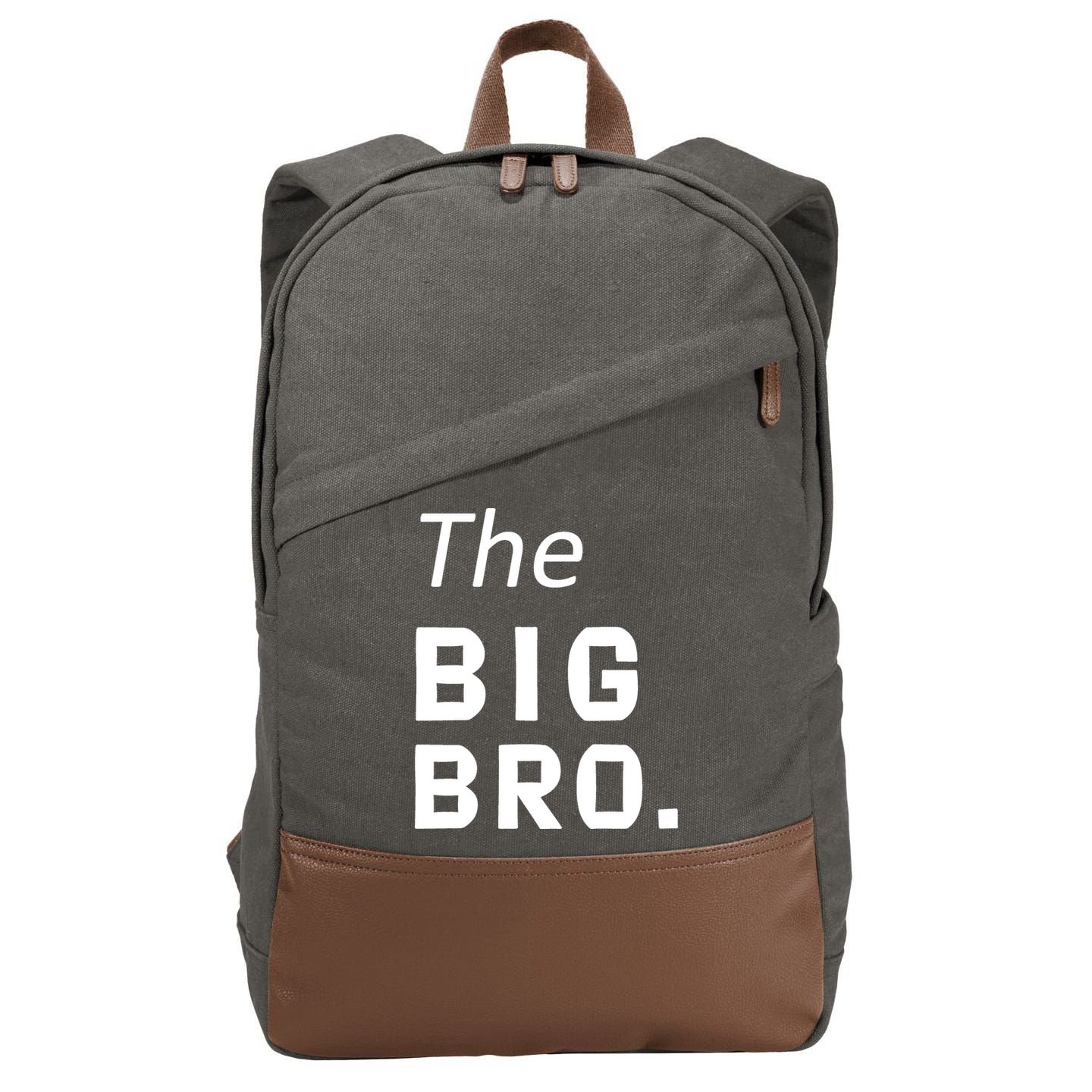 The Big Brother Cotton Canvas Backpack