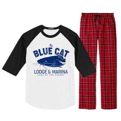 The Blue Cat Lodge & Marina Raglan Sleeve Pajama Set