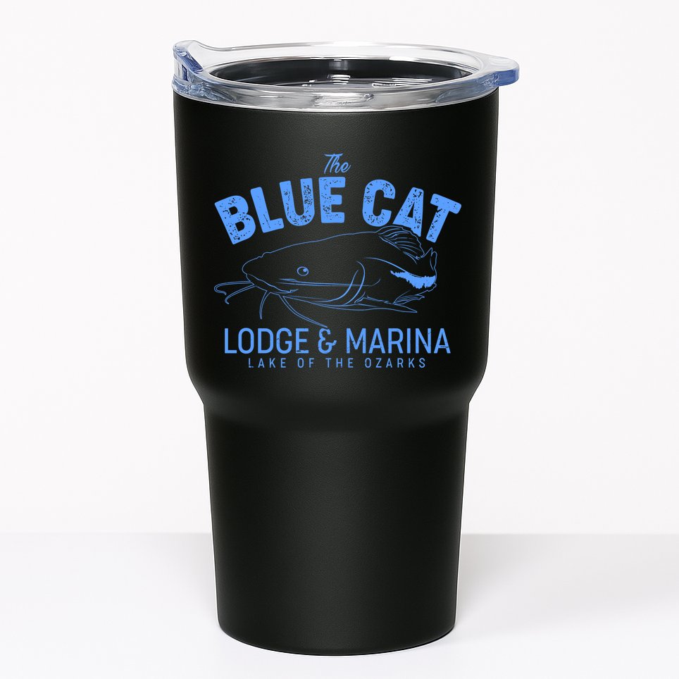 The Blue Cat Lodge & Marina Tumbler
