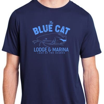 The Blue Cat Lodge & Marina Adult ChromaSoft Performance T-Shirt