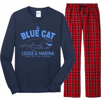 The Blue Cat Lodge & Marina Long Sleeve Pajama Set