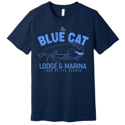 The Blue Cat Lodge & Marina Premium T-Shirt