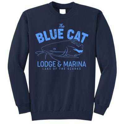 The Blue Cat Lodge & Marina Tall Sweatshirt